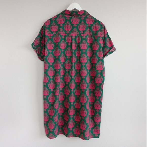 Sohana Block Print Pullover Dress XL - Picture 10 of 11